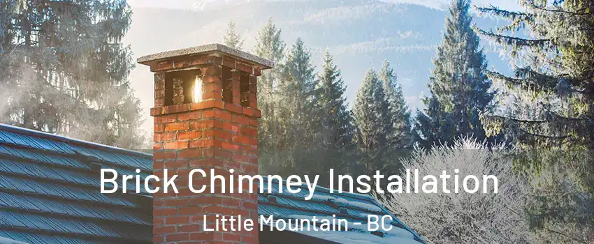 Brick Chimney Installation Little Mountain - BC