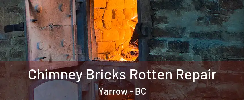 Chimney Bricks Rotten Repair Yarrow - BC