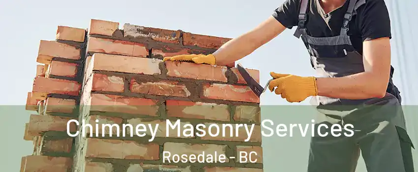 Chimney Masonry Services Rosedale - BC
