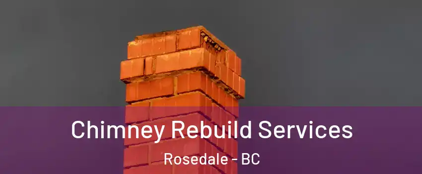 Chimney Rebuild Services Rosedale - BC