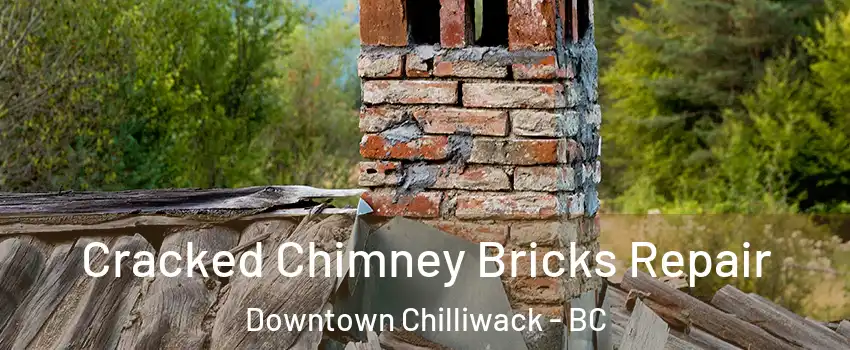 Cracked Chimney Bricks Repair Downtown Chilliwack - BC