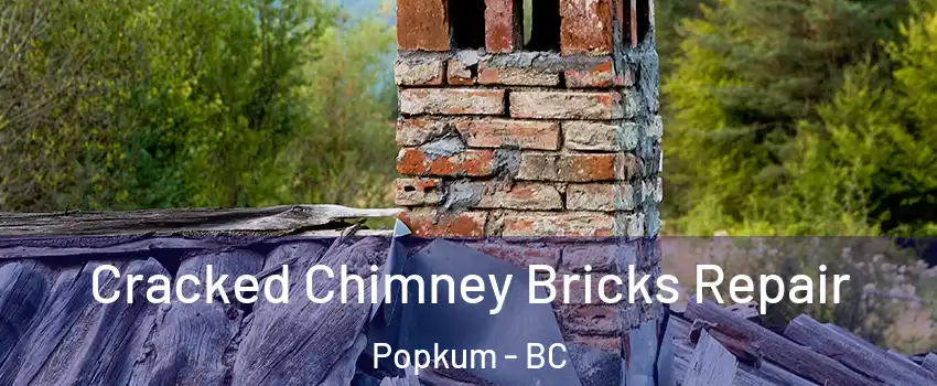 Cracked Chimney Bricks Repair Popkum - BC