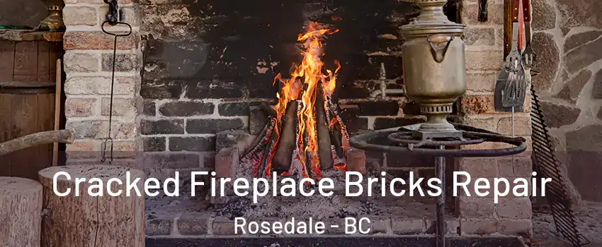 Cracked Fireplace Bricks Repair Rosedale - BC