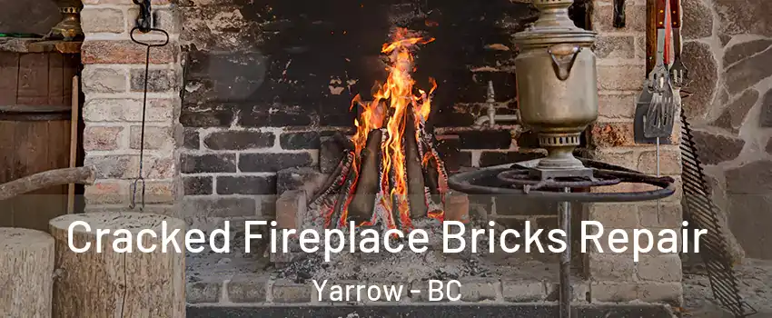 Cracked Fireplace Bricks Repair Yarrow - BC