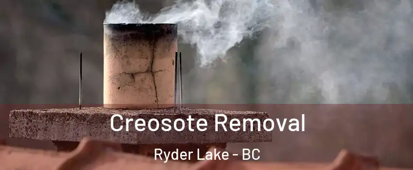 Creosote Removal Ryder Lake - BC