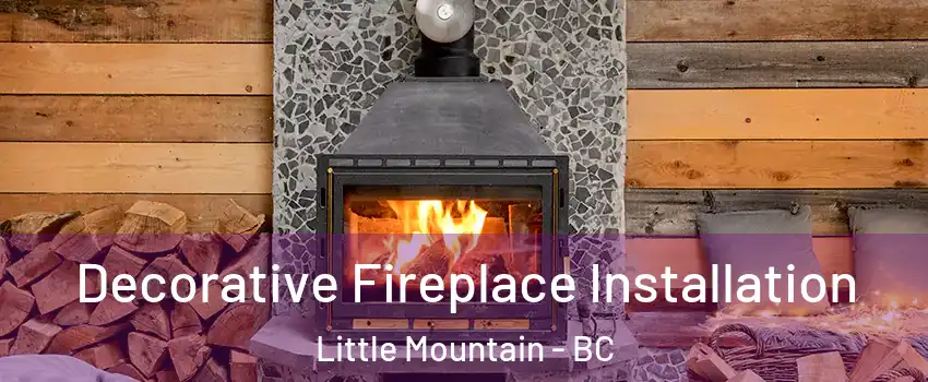 Decorative Fireplace Installation Little Mountain - BC