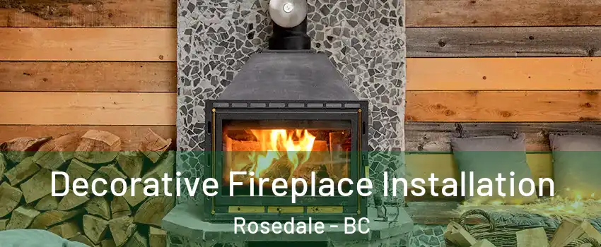 Decorative Fireplace Installation Rosedale - BC