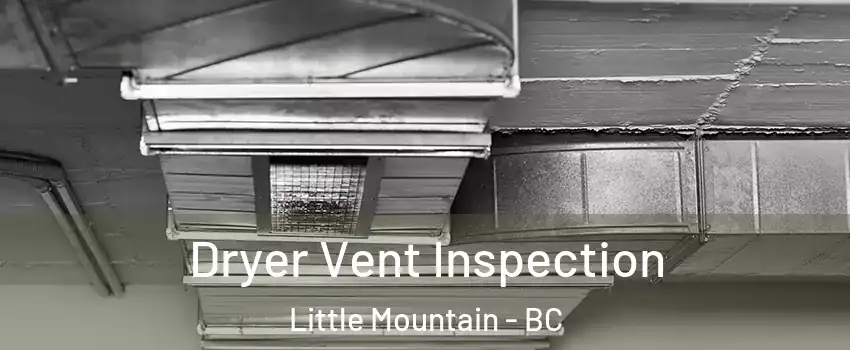 Dryer Vent Inspection Little Mountain - BC