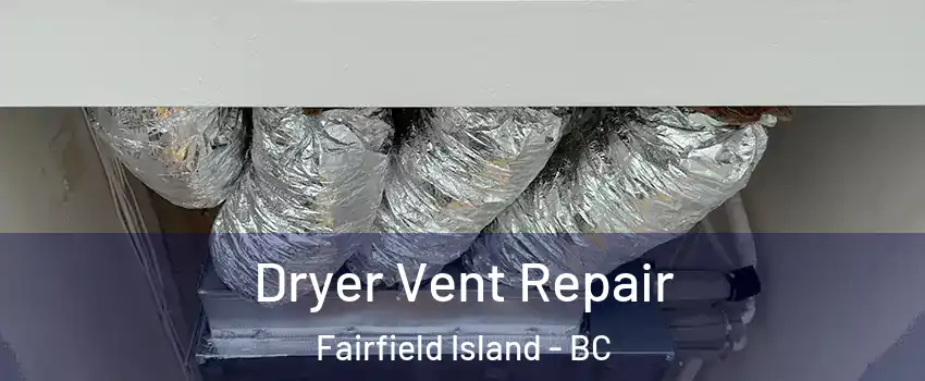 Dryer Vent Repair Fairfield Island - BC
