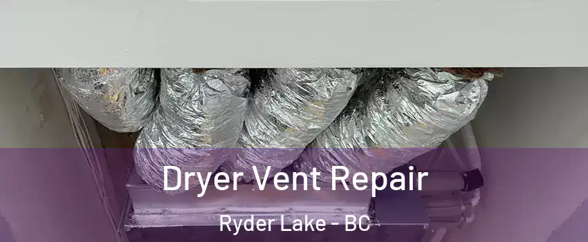 Dryer Vent Repair Ryder Lake - BC