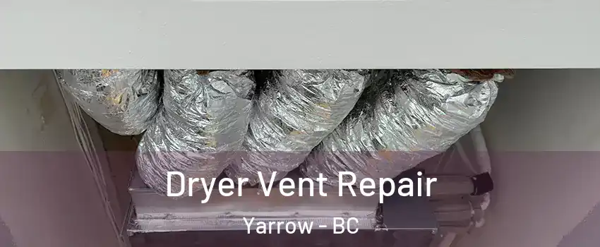 Dryer Vent Repair Yarrow - BC