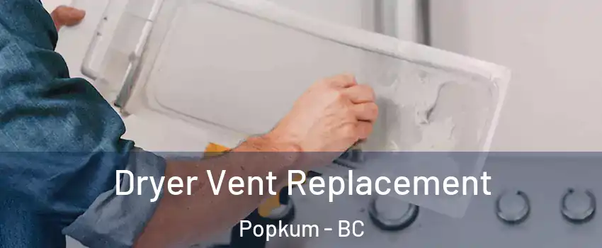 Dryer Vent Replacement Popkum - BC
