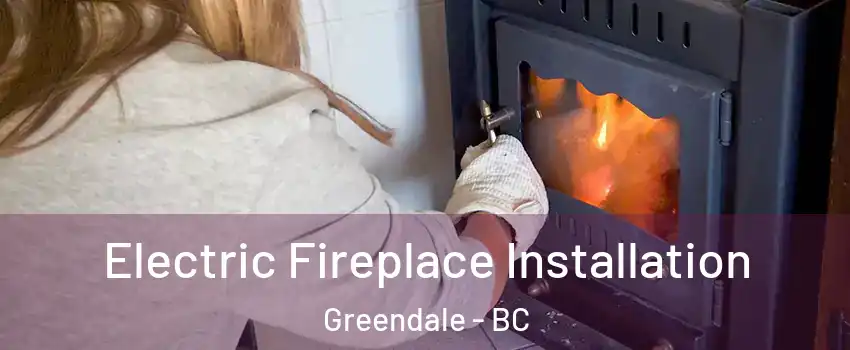 Electric Fireplace Installation Greendale - BC