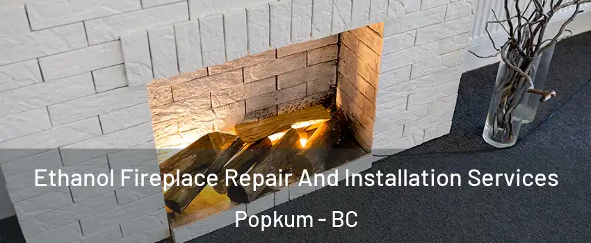 Ethanol Fireplace Repair And Installation Services Popkum - BC
