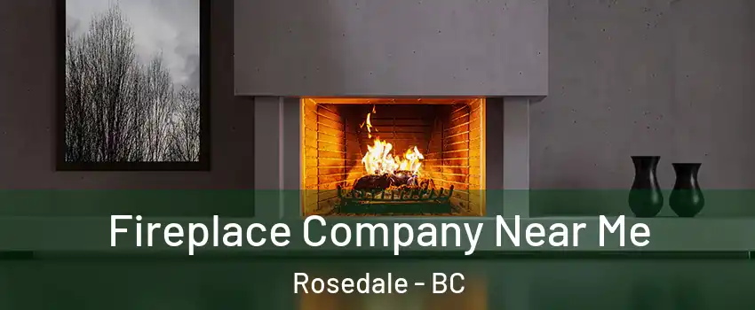 Fireplace Company Near Me Rosedale - BC
