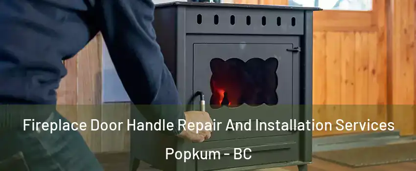 Fireplace Door Handle Repair And Installation Services Popkum - BC
