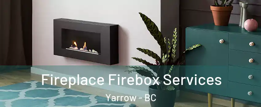 Fireplace Firebox Services Yarrow - BC