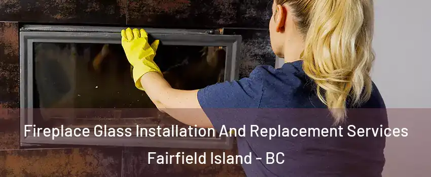 Fireplace Glass Installation And Replacement Services Fairfield Island - BC