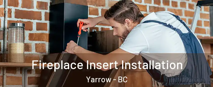 Fireplace Insert Installation Yarrow - BC