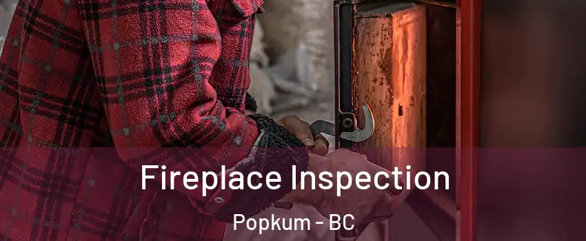 Fireplace Inspection Popkum - BC