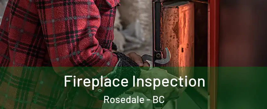 Fireplace Inspection Rosedale - BC