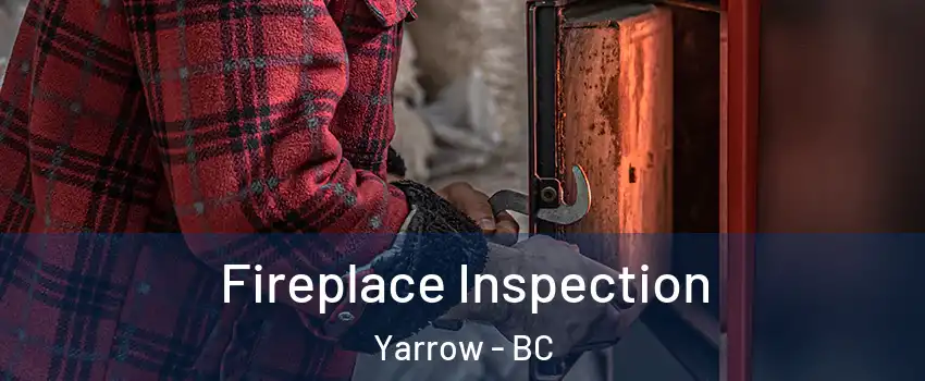Fireplace Inspection Yarrow - BC