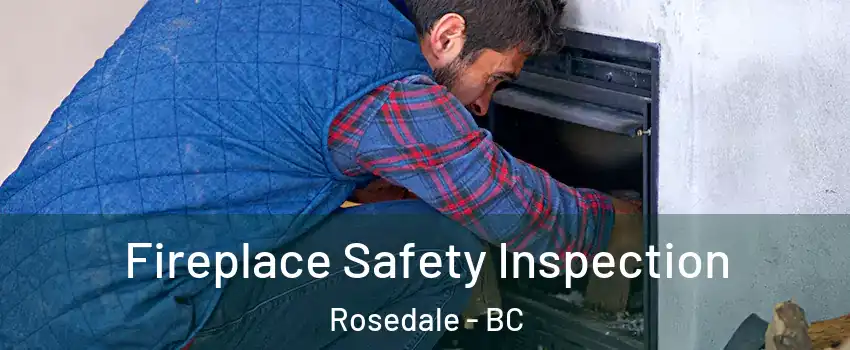  Fireplace Safety Inspection Rosedale - BC