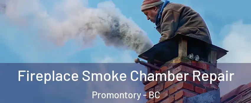 Fireplace Smoke Chamber Repair Promontory - BC