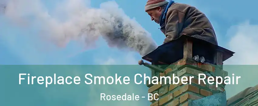 Fireplace Smoke Chamber Repair Rosedale - BC