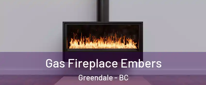 Gas Fireplace Embers Greendale - BC