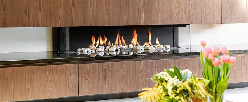 Outdoor Modern Fireplace Renovation Services in Chilliwack, BC