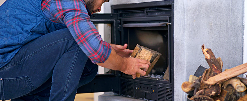 Old Broken Fireplace Repair And Replacement in Chilliwack, BC