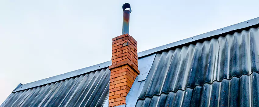 Aluminium Chimney Flashing Repair in Chilliwack, BC