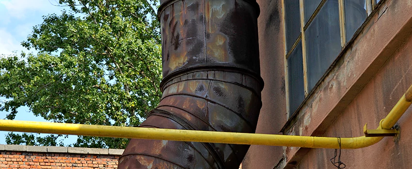 Lightning Protection Installation System for Industrial Chimneys in Chilliwack, British Columbia