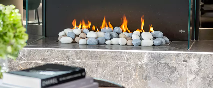 Double-Height Fireplace Design Refurbishment in Chilliwack, British Columbia