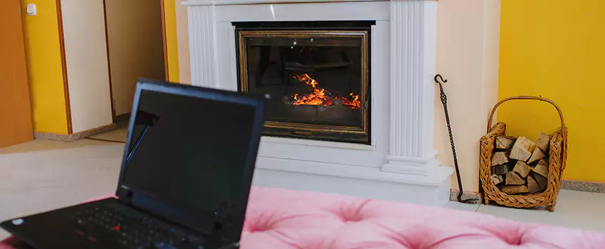 Valor Outdoor Gas Fireplace in Chilliwack, British Columbia