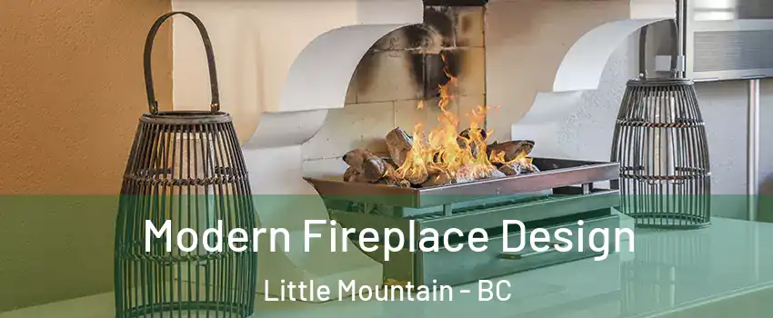 Modern Fireplace Design Little Mountain - BC