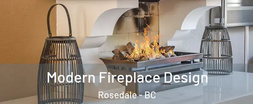 Modern Fireplace Design Rosedale - BC