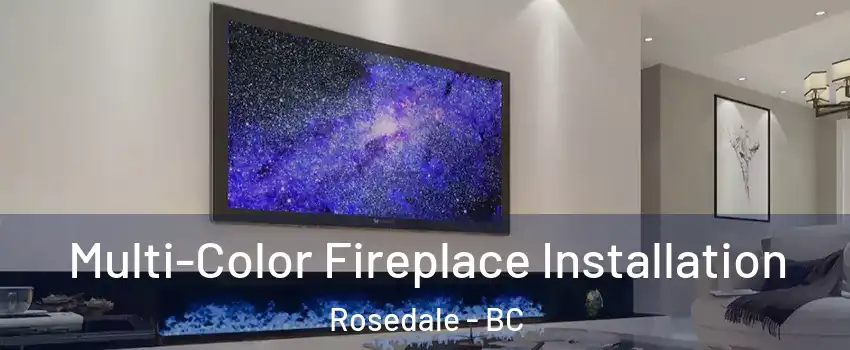Multi-Color Fireplace Installation Rosedale - BC