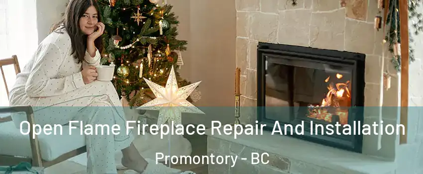 Open Flame Fireplace Repair And Installation Promontory - BC