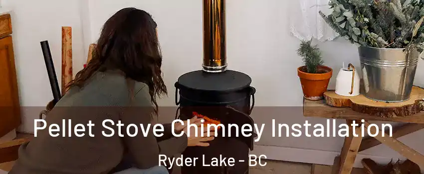 Pellet Stove Chimney Installation Ryder Lake - BC