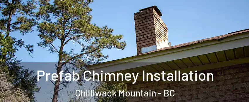 Prefab Chimney Installation Chilliwack Mountain - BC