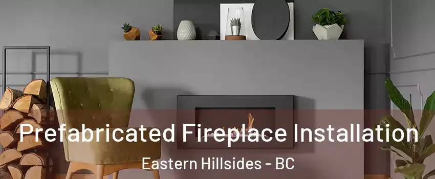Prefabricated Fireplace Installation Eastern Hillsides - BC