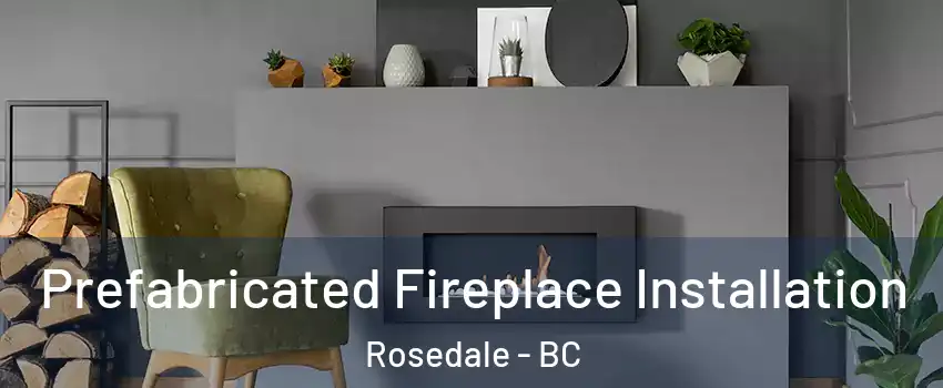Prefabricated Fireplace Installation Rosedale - BC