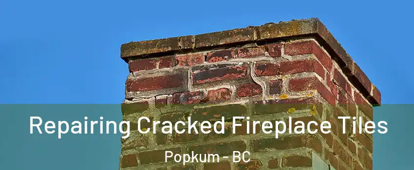 Repairing Cracked Fireplace Tiles Popkum - BC