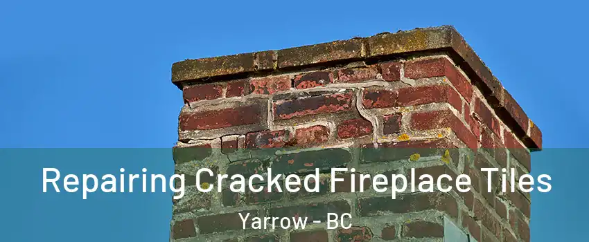 Repairing Cracked Fireplace Tiles Yarrow - BC