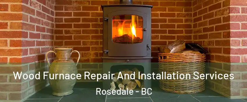 Wood Furnace Repair And Installation Services Rosedale - BC